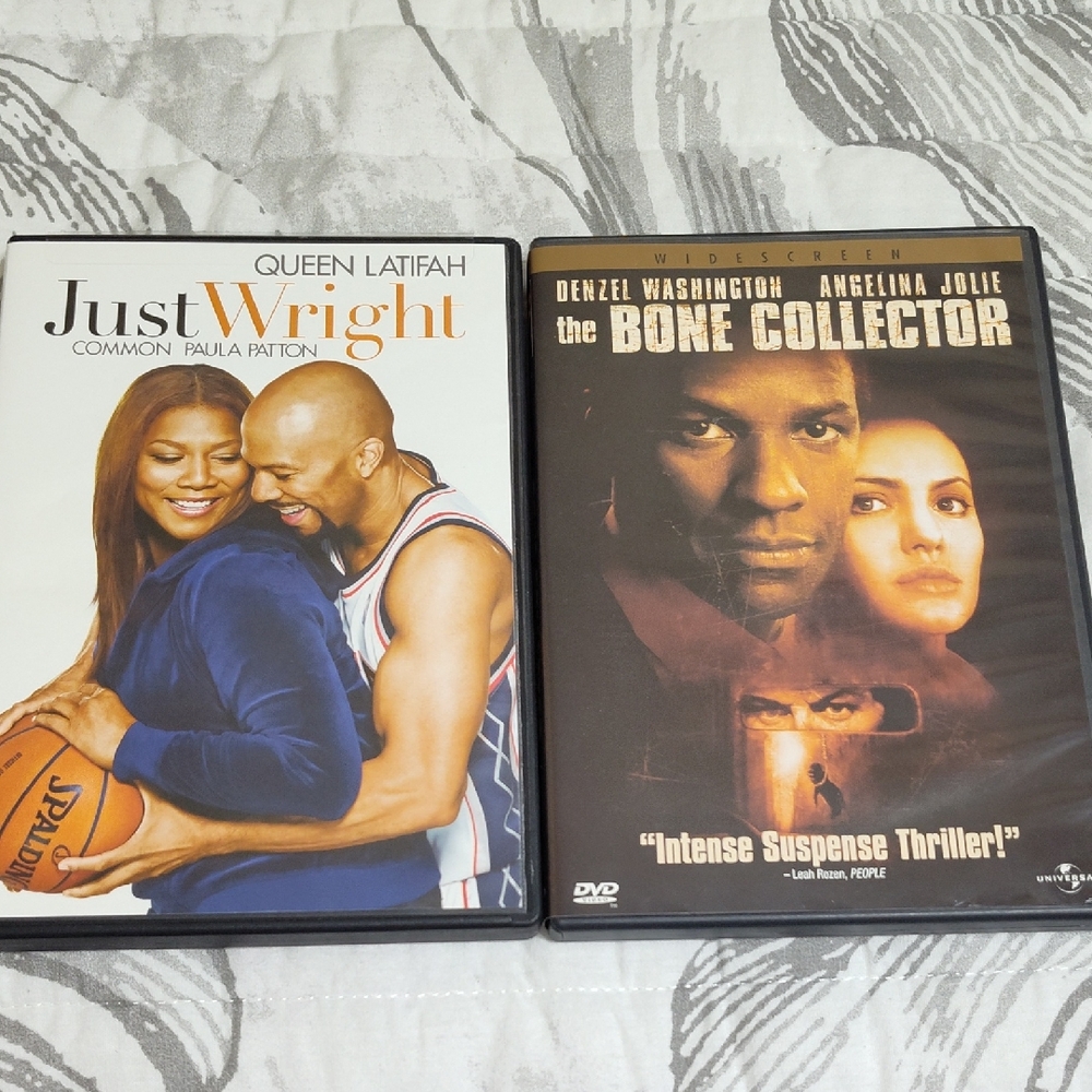 DVDs - Just Wright & The Bone Collector